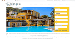 Desktop Screenshot of hotelarcangelosalina.com